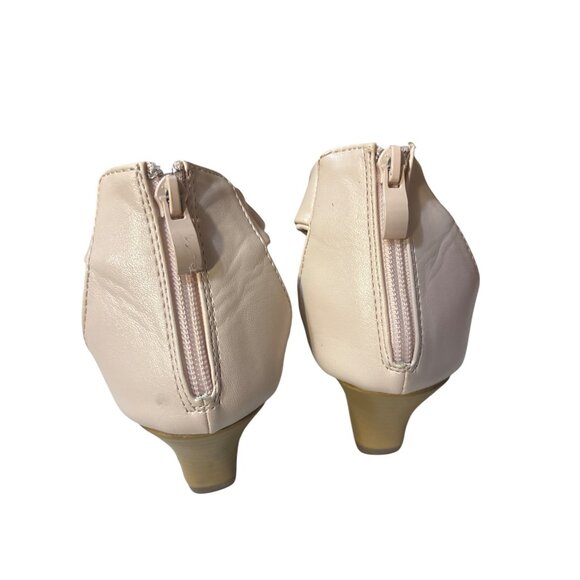 Patrizia By Spring Step Womens Floral Wedge Sandals Size 9 Tan & Pink - Picture 6 of 9